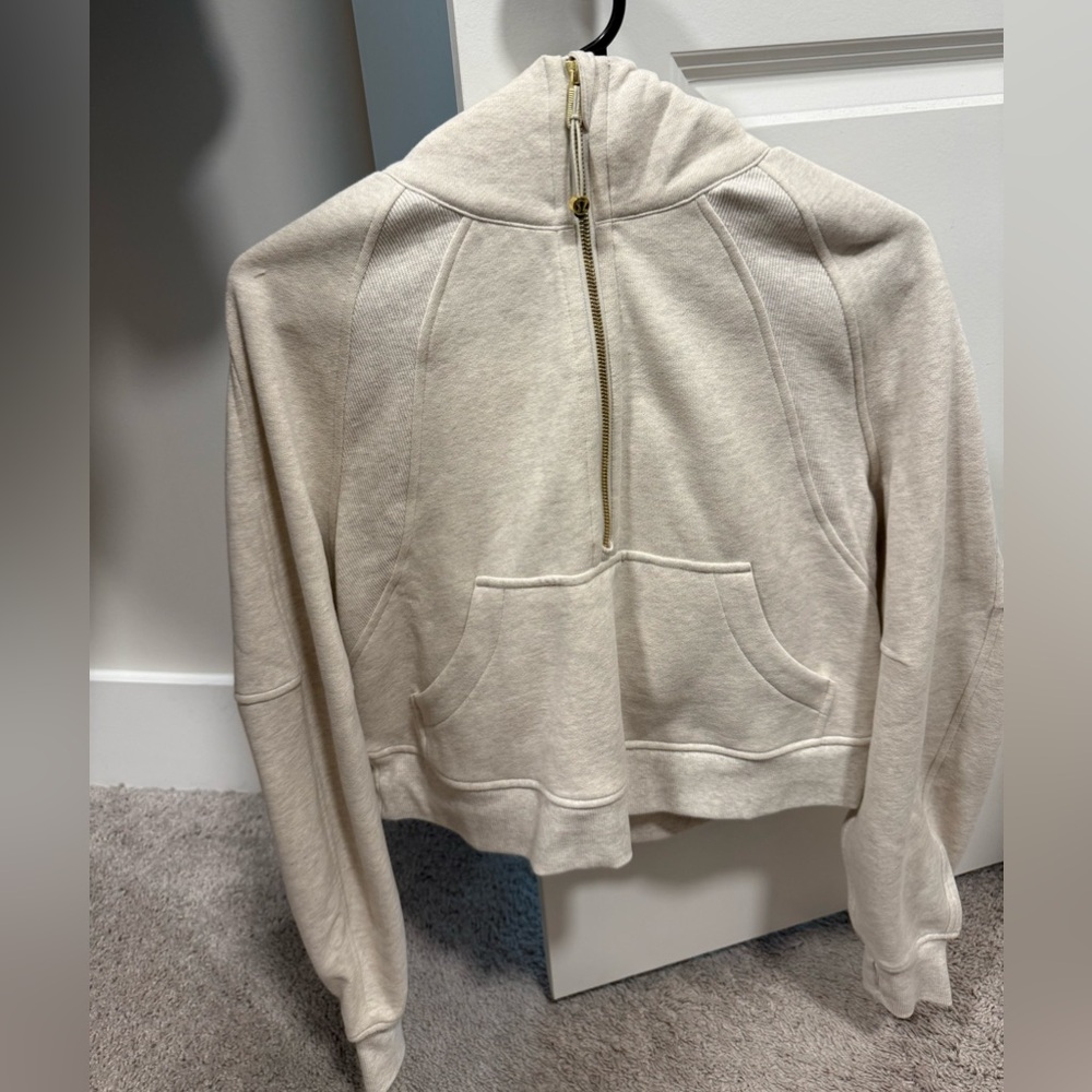 Lululemon Scuba Oversized Half Zip Hoodie